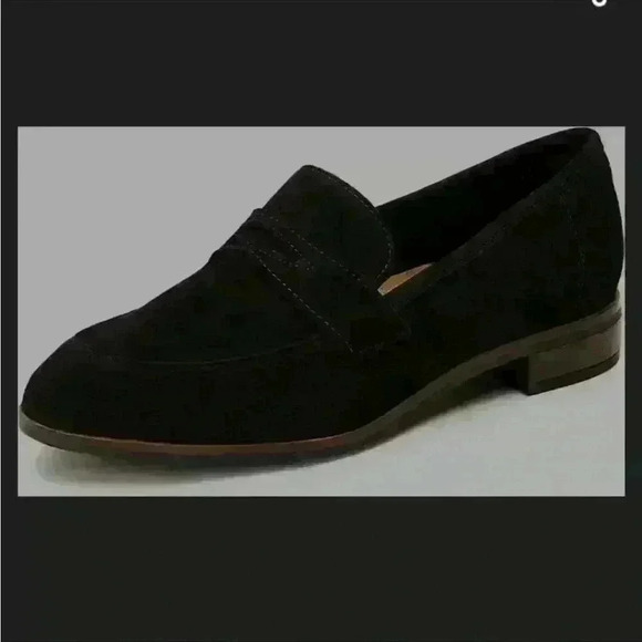 Clarks Women's Trish Rose Black SDE Slip On shoes size 5.5 new - Picture 1 of 7